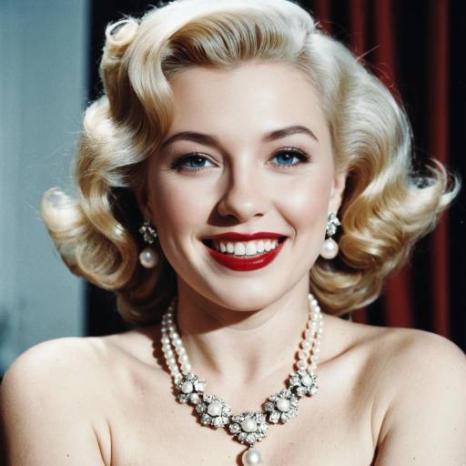 Joyful Portrait of Marilyn Monroe