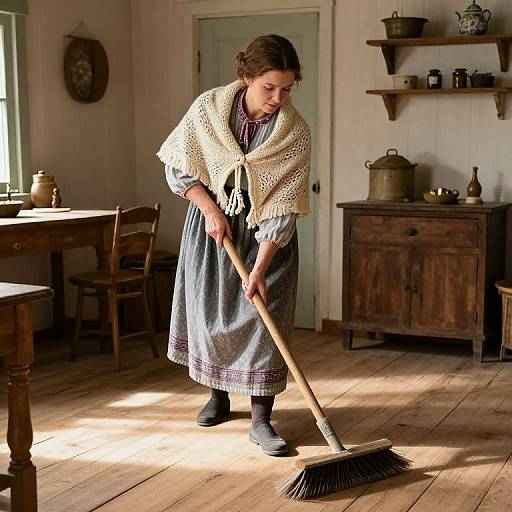 Tradewife Sweeping Quaint Farmhouse Floor