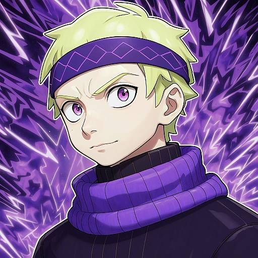 Illustration of Morty (pokemon), pokemon in the style of Anbe yoshirou