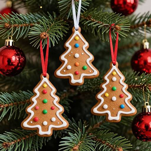 Decorative Gingerbread Christmas Ornaments