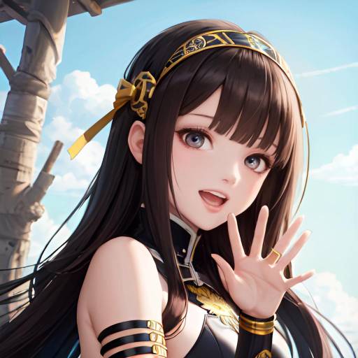 Aesthetic Hinata Hyuga: Dynamic Outdoor Training