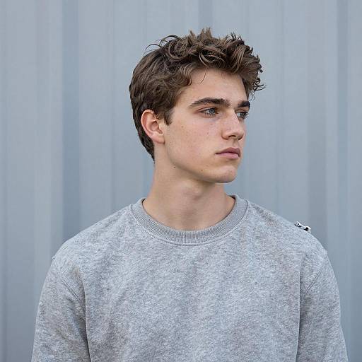 Casual Portrait of a Young Man