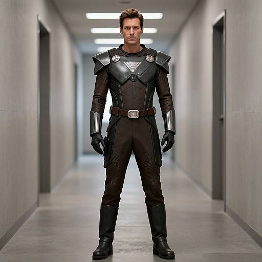 Nute Gunray Costume in Corridor