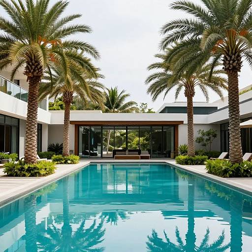 Modern Tropical Oasis with Pool