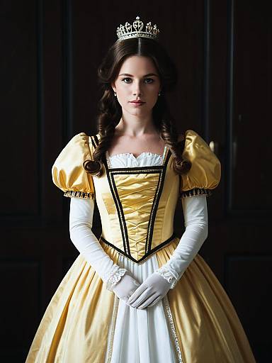 Sensual Adult Fantasy Princess Cosplay Photo