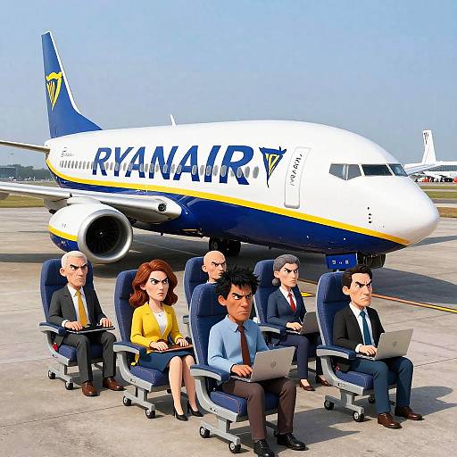 Humorous Ryanair Cartoon Meme