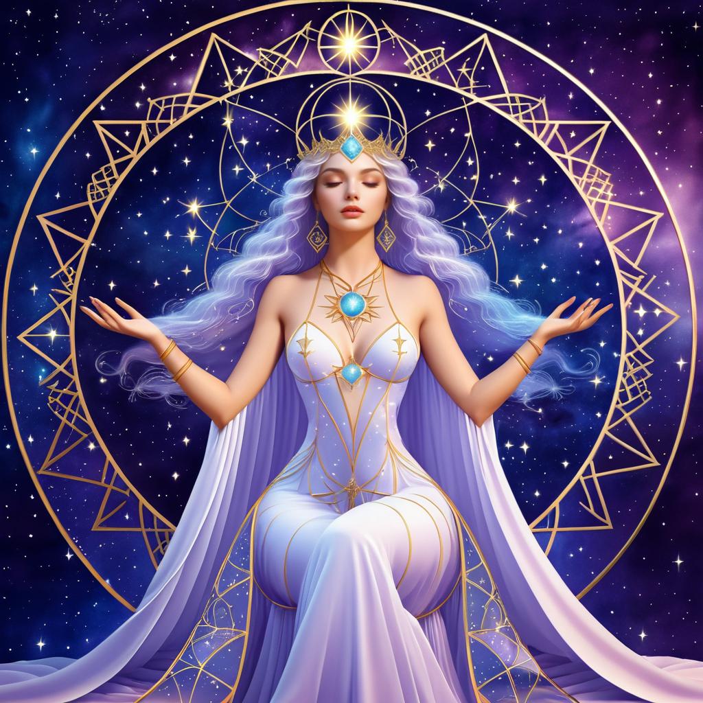 Mystical Divine Feminine Enchantress Art