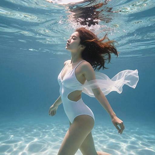 Ethereal Underwater Birkin Swimsuit Shoot