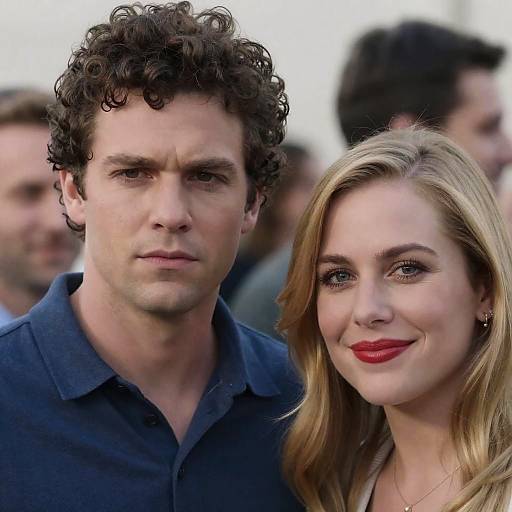 Close-Up Portrait of a Couple