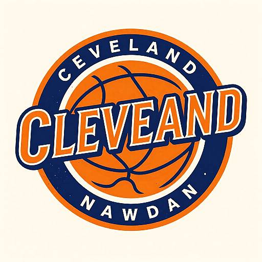Vintage Cleveland Sports Emblem Design