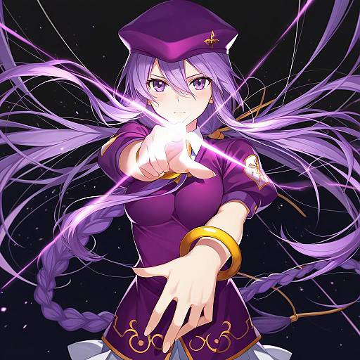 Illustration of Sion eltnam atlasia, tsukihime in the style of Machi (7769)