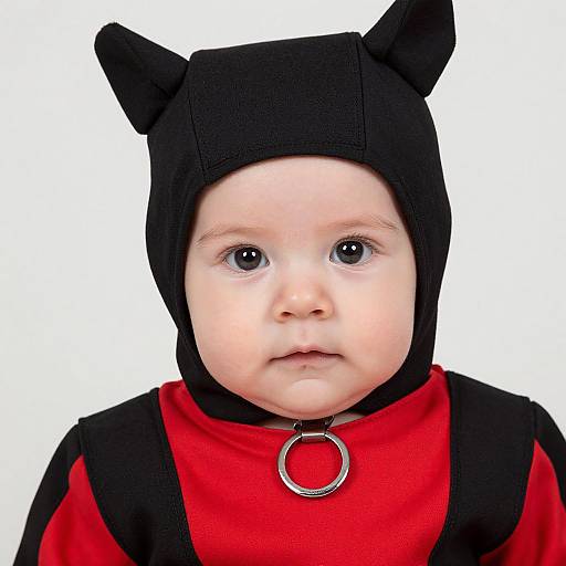 Close-Up of Baby Ringmaster Costume