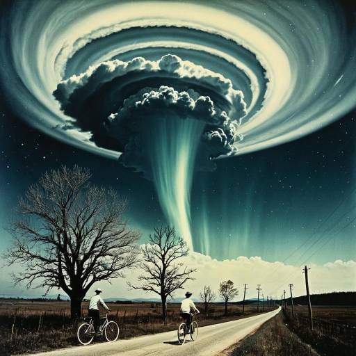 Surreal Nature Collage by Toshi Yoshida