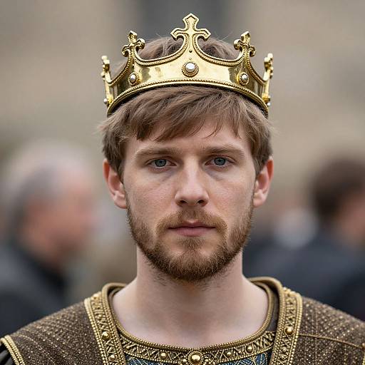 Realistic King Arthur Portrait