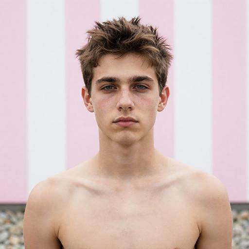 Casual Portrait of a Young Man