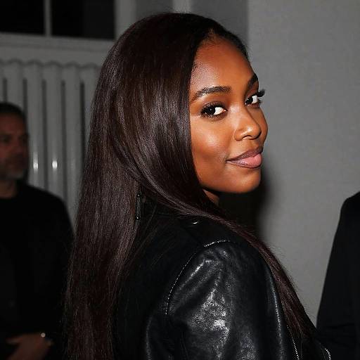 Elegant Portrait of a Black Woman