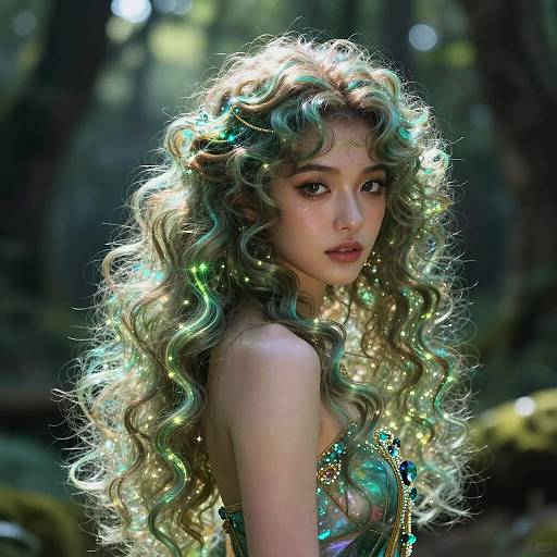Ethereal Fantasy Anime Hairstyles