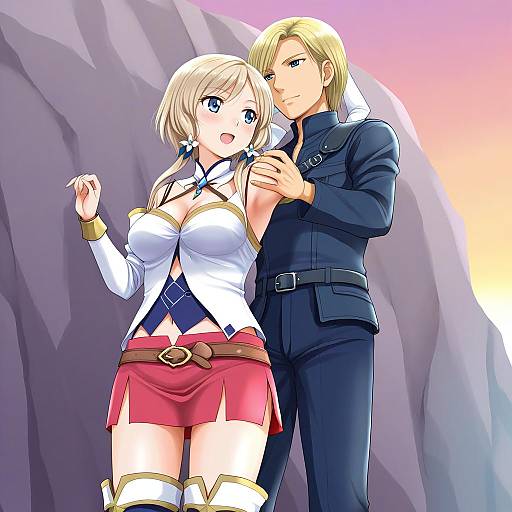 Illustration of Ashelia b'nargin dalmasca, final fantasy in the style of Shimazaki mujirushi