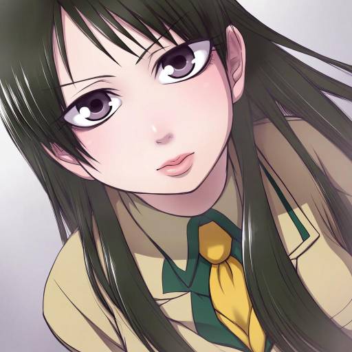 Illustration of Aihara mei, citrus (saburouta) in the style of Hanya (hanya yashiki)