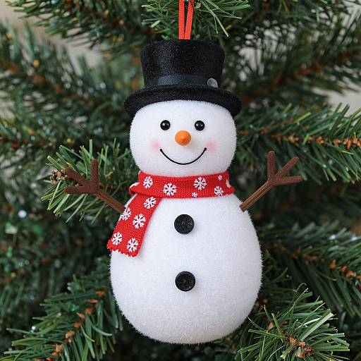 Lovely Snowman Christmas Decor