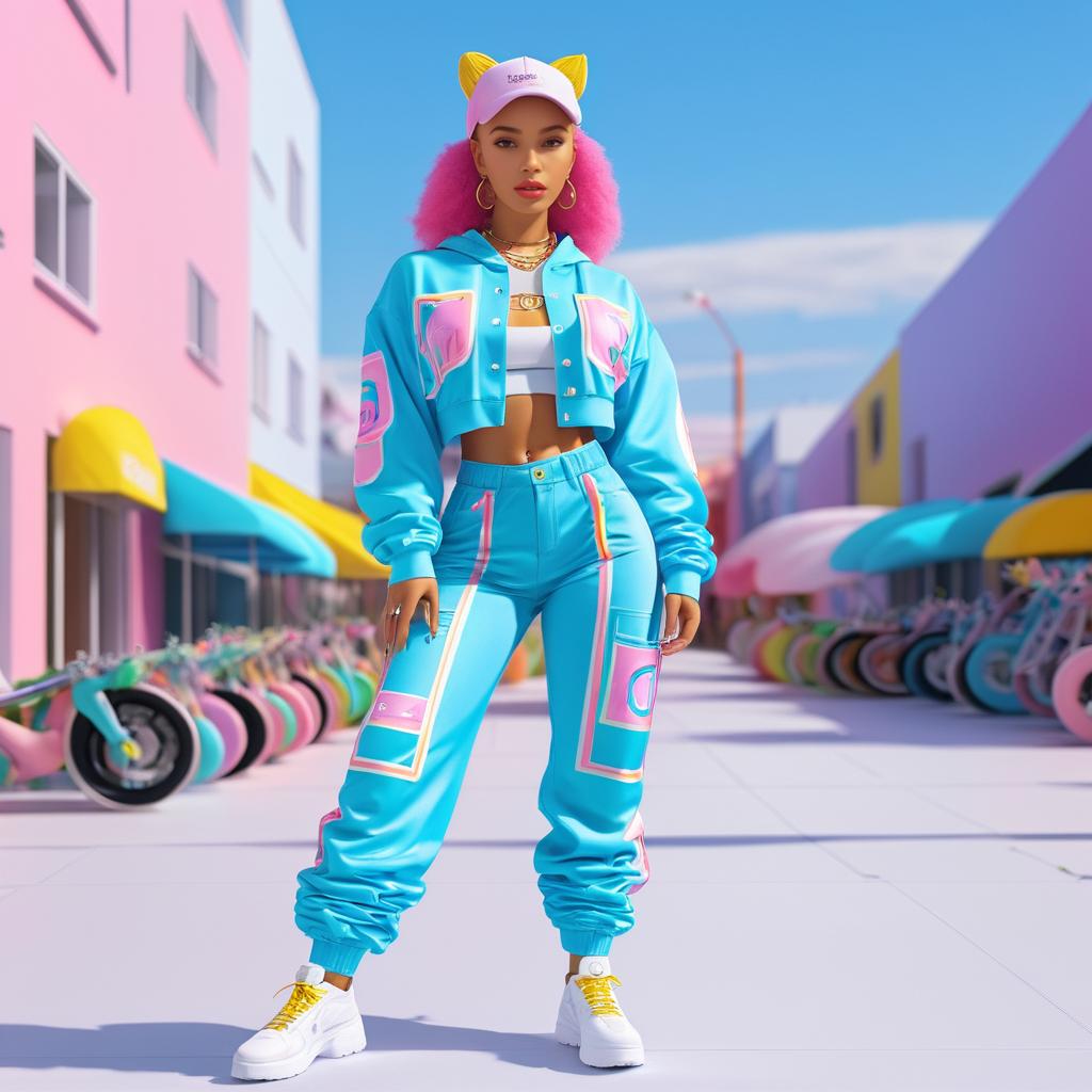 Doja Cat in Orichi's Street Style Collection