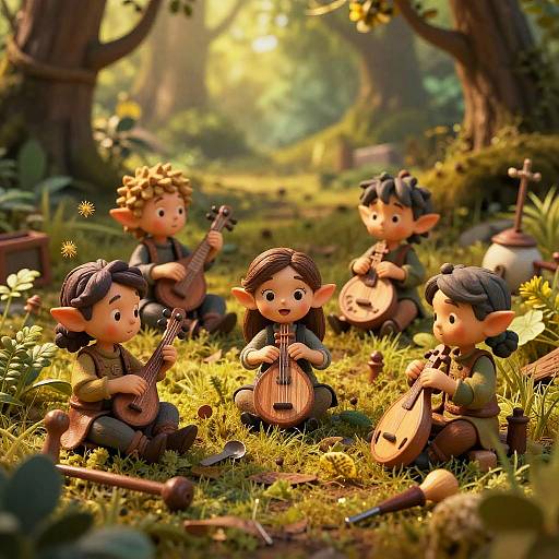 Lutins Crafting Tiny Instruments