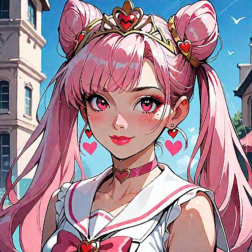 Chibiusa Magical Girl Outdoor Portrait