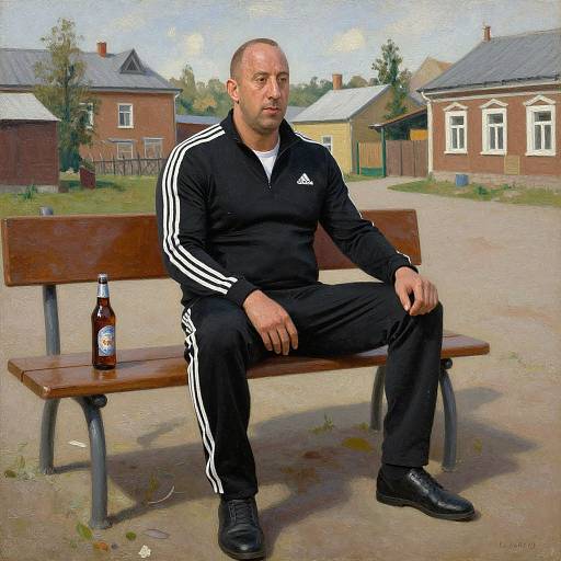 Vin Diesel in Black Adidas Costume