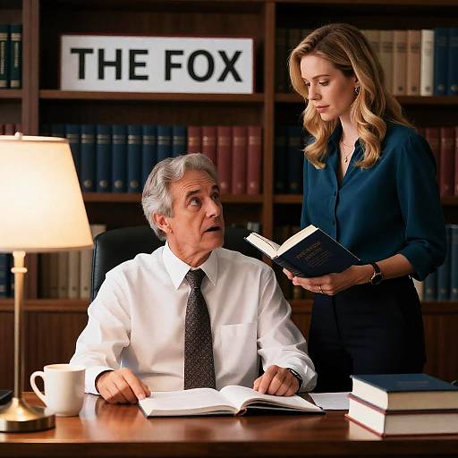 Office Discussion Between Colleagues