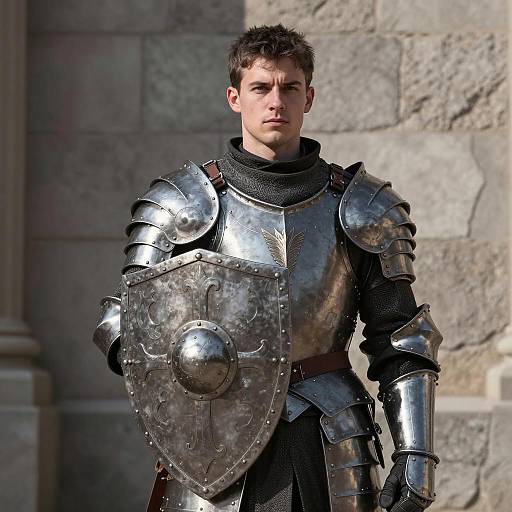 Medieval Fantasy Soldier in Armor