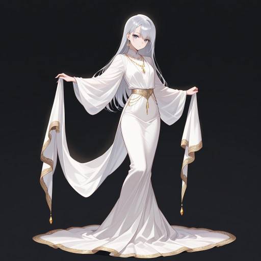 Elegant Petite Woman at Grand Vanity Elegant Petite Woman at Grand Vanity