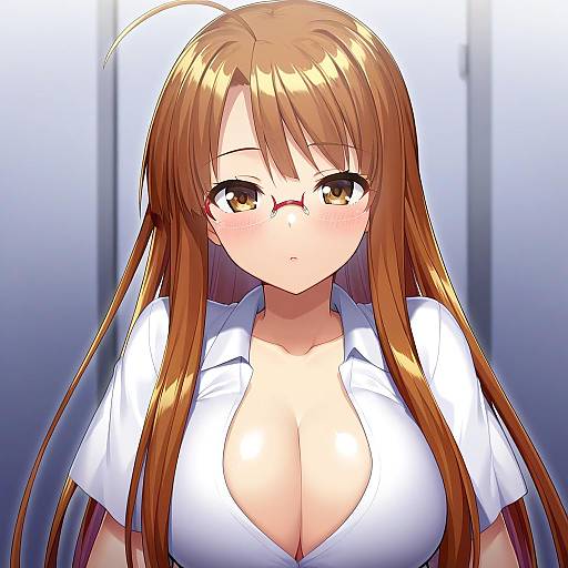 Illustration of Hasegawa chisame, mahou sensei negima! in the style of Mikomachi (35machi)