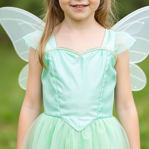 Close-Up of Tooth Fairy Costume