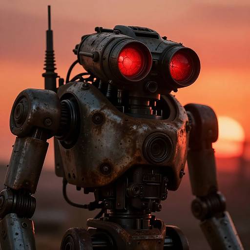 Post-Apocalyptic Red Eye Machine