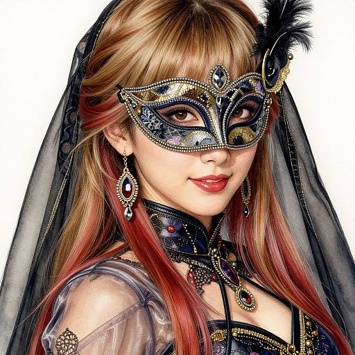 Stunning Oriental Female Battle Mage