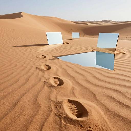 Desert of Mirrored Reflections