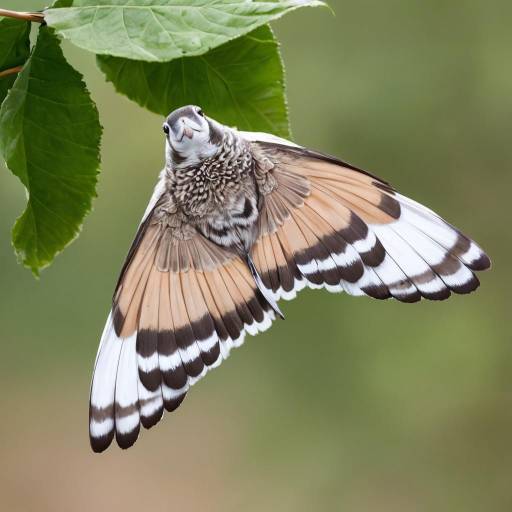 Charming Bluish Humanoid with Leaf Wings Charming Bluish Humanoid with Leaf Wings