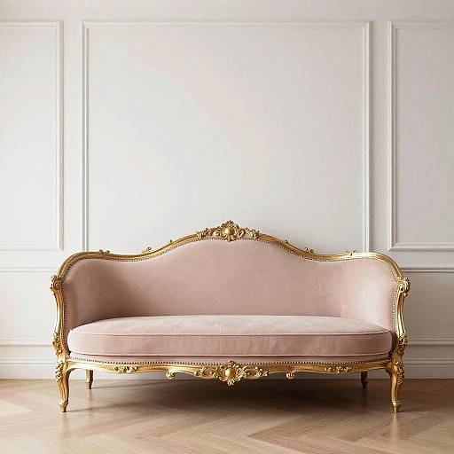 Minimalist Modern Rococo Interior Design