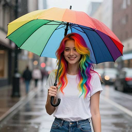 Rainbow Bright in Urban Wonderland