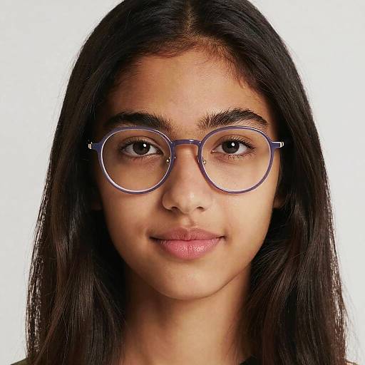 Close-Up Portrait of Young Woman