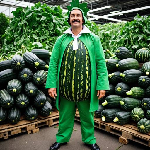 Whimsical Zucchini Cosplay Photo Shoot