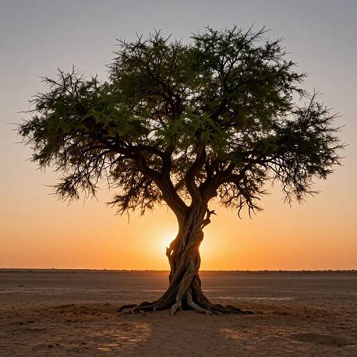 Mystical Tree Guardian at Daybreak