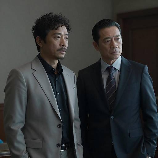 Professional Portrait of Two Distinguished Men