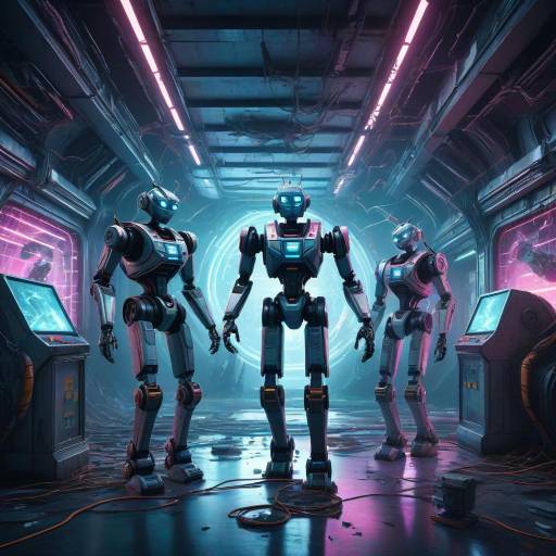 Cinematic Mayhem: Robots in Space Station