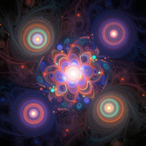 Surreal Fractal Cosmic Digital Art
