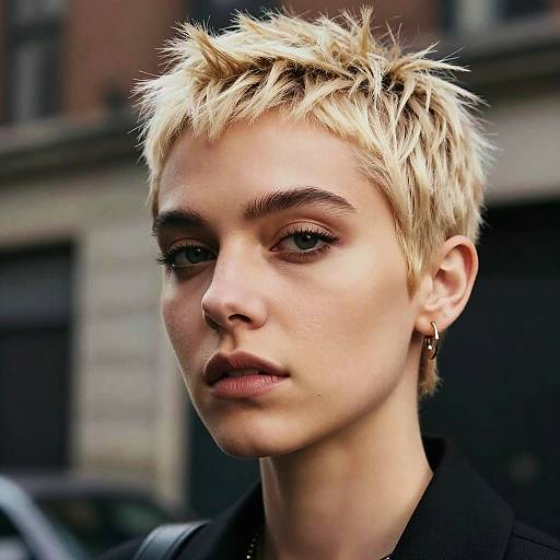 Trendy Pixie Madonna Portrait