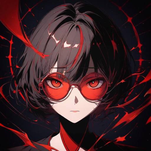 Mystic Gothic Anime Portrait