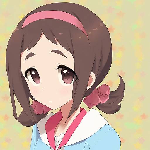 Illustration of Muramatsu sakura, idolmaster in the style of Tsurusaki yuu