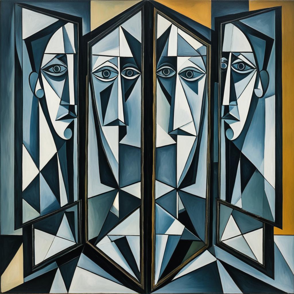 Symmetrical Reflection of Identity in Art