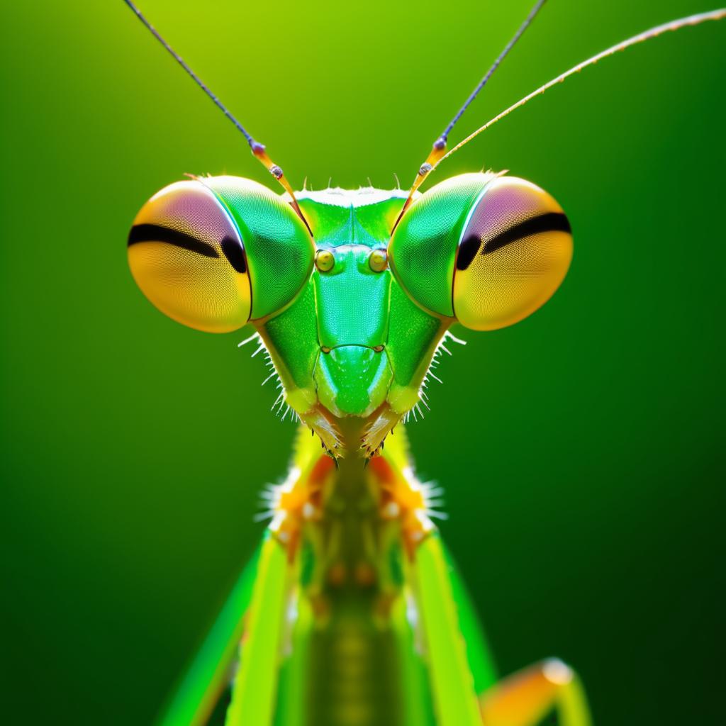 UHD Praying Mantis in a Bowtie